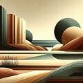 The Art of Geometric Harmony in Earthy Hues